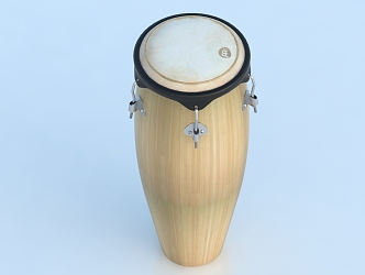 Konjia Drum Hand Drum Bass Big Drum Tympani Instrument 3d model