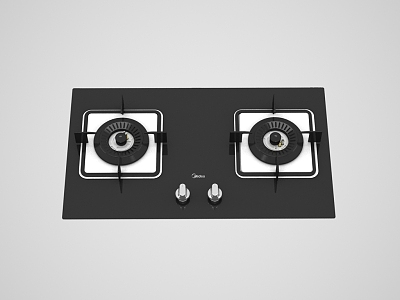 Gas stove 3d model