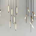Contemporary Pendant Lights With Various Modern Designs Gold Silver Finishes Warm Glow Grey Wall Interior