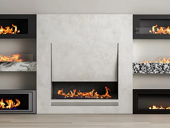 Fireplace Fireplace Combo 3d model