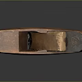 Vintage Wooden Hand Plane Carpentry Tool With Metal Blade And Smooth Surface 3d model