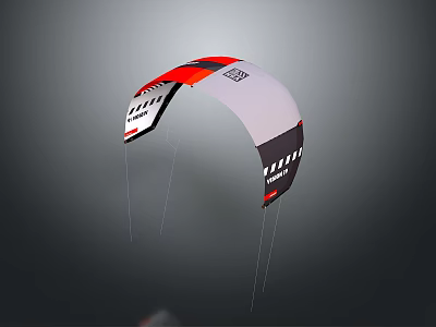 Parachute Airdrop Airborne Paratroopers Airborne Package Airborne Supplies Parachute Package Parachute Package Life Supplies 3d model