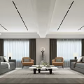 Reception Room 3d model