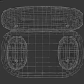 Green Velvet Leisure Chair With Rounded Armrests And Wooden Legs Curved Design