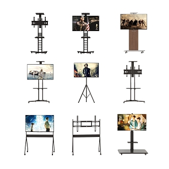 Mobile TV Rack TV Mobile Stand LCD TV 3d model