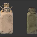 Vintage Military Canteen Collection With Various Colors And Durable Design For Daily Use