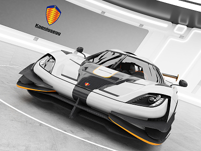 Hyundai Koenigseg 3d model