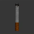 Everyday Household Essential Cylindrical Roll With Orange Bottom And White Label Packaging
