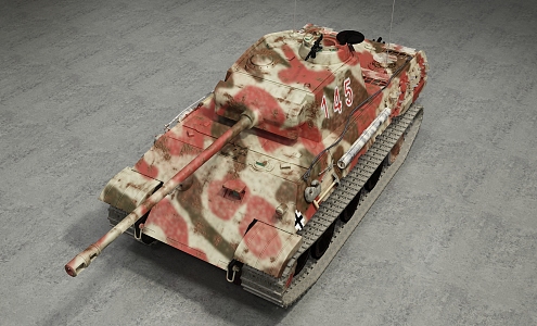 Modern Tanks 3d model