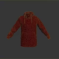 Essential Daily Life Red Hooded Sweatshirt with Comfortable Long Sleeve and Casual Style