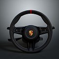 Steering wheel car steering wheel car parts game items 3d model