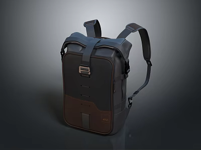 Camping Backpack Low Mold Backpack Schoolbag Student Schoolbag Travel Bag Travel Backpack Camping Bag 3d model