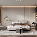 Modern Bedroom 3d model