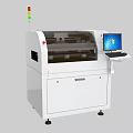 Virtual Simulation Demonstration of SMT Production Line Equipment of Printing Machine 3d model