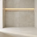 Minimalist Interior Wall Panel With Embedded Horizontal Light Strip And Spacious Design 3d model
