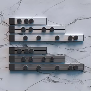 Modern socket rail socket 3d model