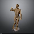 Human Anatomical Model Displaying Organ Structures And Hair Details