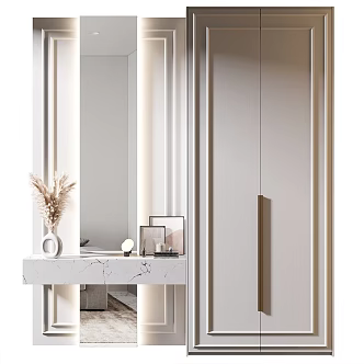 Modern Entrance 3d model