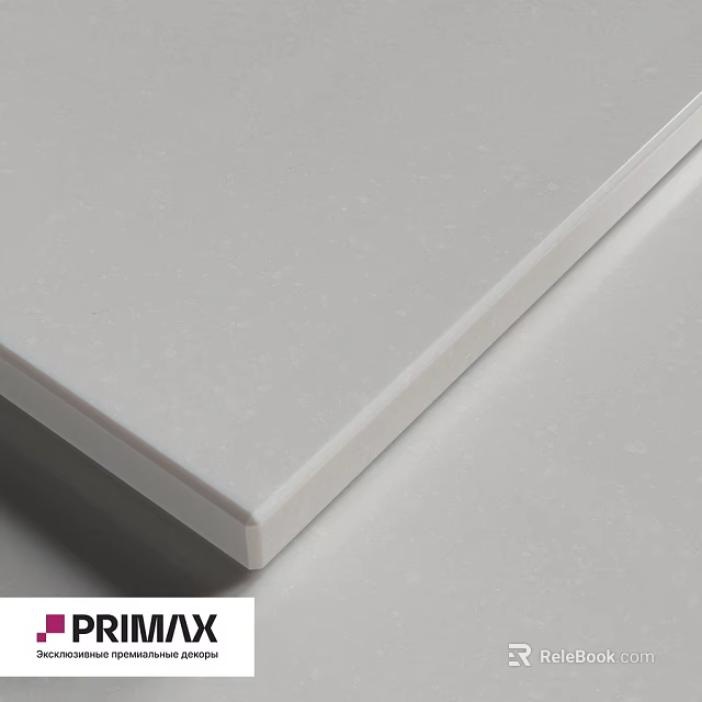White Smooth Surface Panel Component For Construction And Furniture Use 3d model 