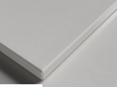 White Smooth Surface Panel Component For Construction And Furniture Use 3d model