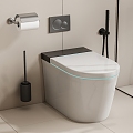 Smart toilet toilet 3d model