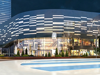 Modern Mall 3d model