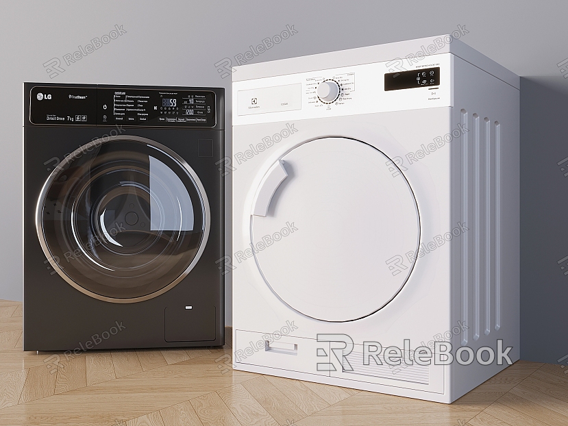 Washing machine dryer automatic washing and drying integrated washing machine drum washing machine model