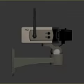 Projection Monitoring Camera With Wireless Antenna And Wall Mount Bracket For Home Security Surveillance