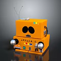 Robot Assistant Small Robot Butler Robot Butler Figure Game Figure 3d model