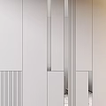 Background wall decorative wall modeling wall 3d model