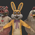 Electric Toys Pig Rabbit Chicken Cartoon Style Fun Characters With Unique Design