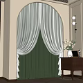 Luxury European Style White Wardrobe with Carved Patterns and Sliding Door Design