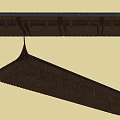 Traditional Chinese Wooden Ceiling with Ornate Carvings and Classic Brackets Design