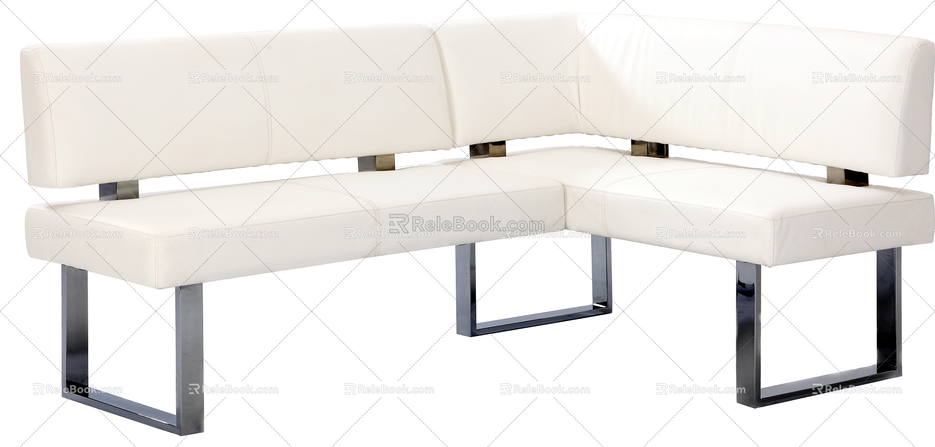 Double bed 3d model