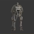 Modern Skeleton Animal Skeleton Bone 3d model