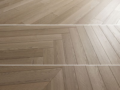 Modern Wood Flooring 3d model