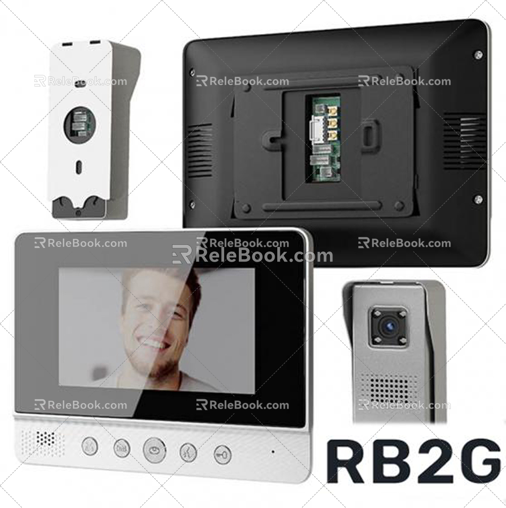 modern video doorbell doorbell access control system model