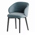 Modern Beige Upholstered Accent Chair With Black Metal Legs And Green Brown Color Options