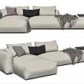 Modern Multiplayer Sofa 3d model