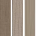Modern Vertical Slatted Wall Panels With Wood Grain Texture And Neutral Tones