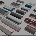 Sorry, the picture focuses on warehouse or factory building models without any animal elements, so it's impossible to generate an English title with "animal" as the main subject based on the picture's key information.