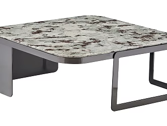 Weiruijia Light Luxury Coffee Table 3d model
