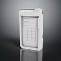 White Hardware Tools Control Panel Enclosure With Durable Buttons And Modern Design
