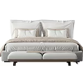 Modern Double Bed 3d model