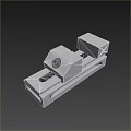 Heavy Duty Metal Bench Vise With Adjustable Jaw And Stable Base
