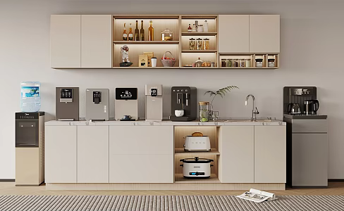 Modern water dispenser Direct drinking machine Water dispenser 3d model