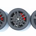 Modern Tires 3d model