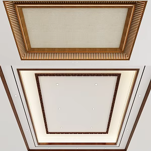 New Chinese Ceiling 3d model