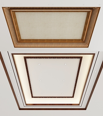 New Chinese Ceiling 3d model