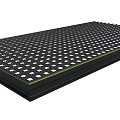 LED Display Modules With Black Circuit Board Green Components And Dot Matrix Panel